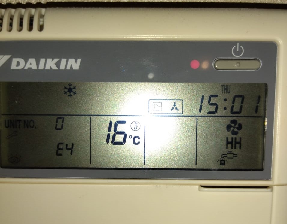 Коды ошибок кондиционера Daikin: расшифровка Коды ошибок кондиционера Daikin: расшифровка